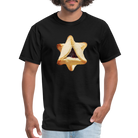 Hamantaschen Star T-Shirt - black