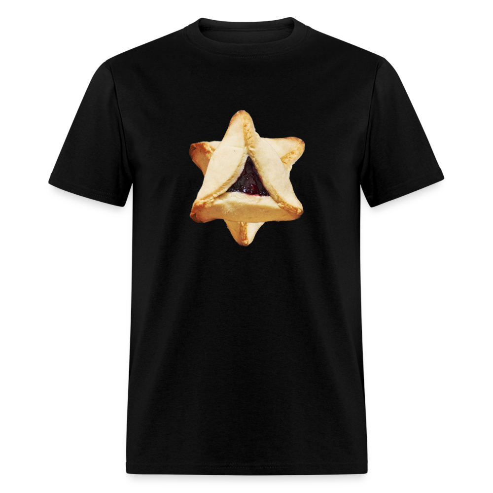 Hamantaschen Star T-Shirt - black