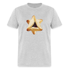 Hamantaschen Star T-Shirt - heather gray