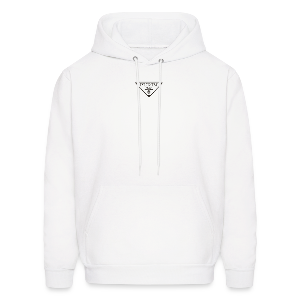 Purim Milan Logo Hoodie - white