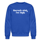 Baruch Atah I'm High - royal blue