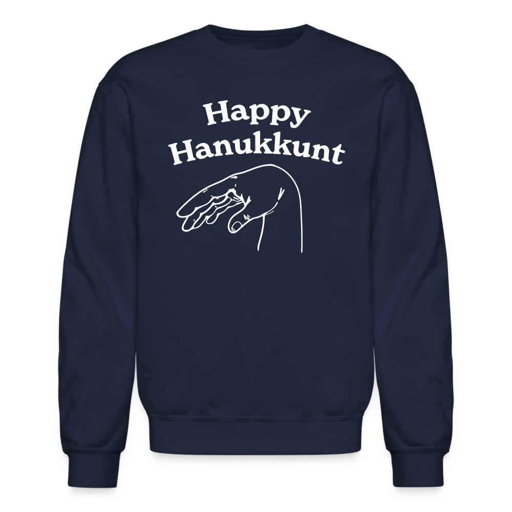 Happy Hanukkunt - navy