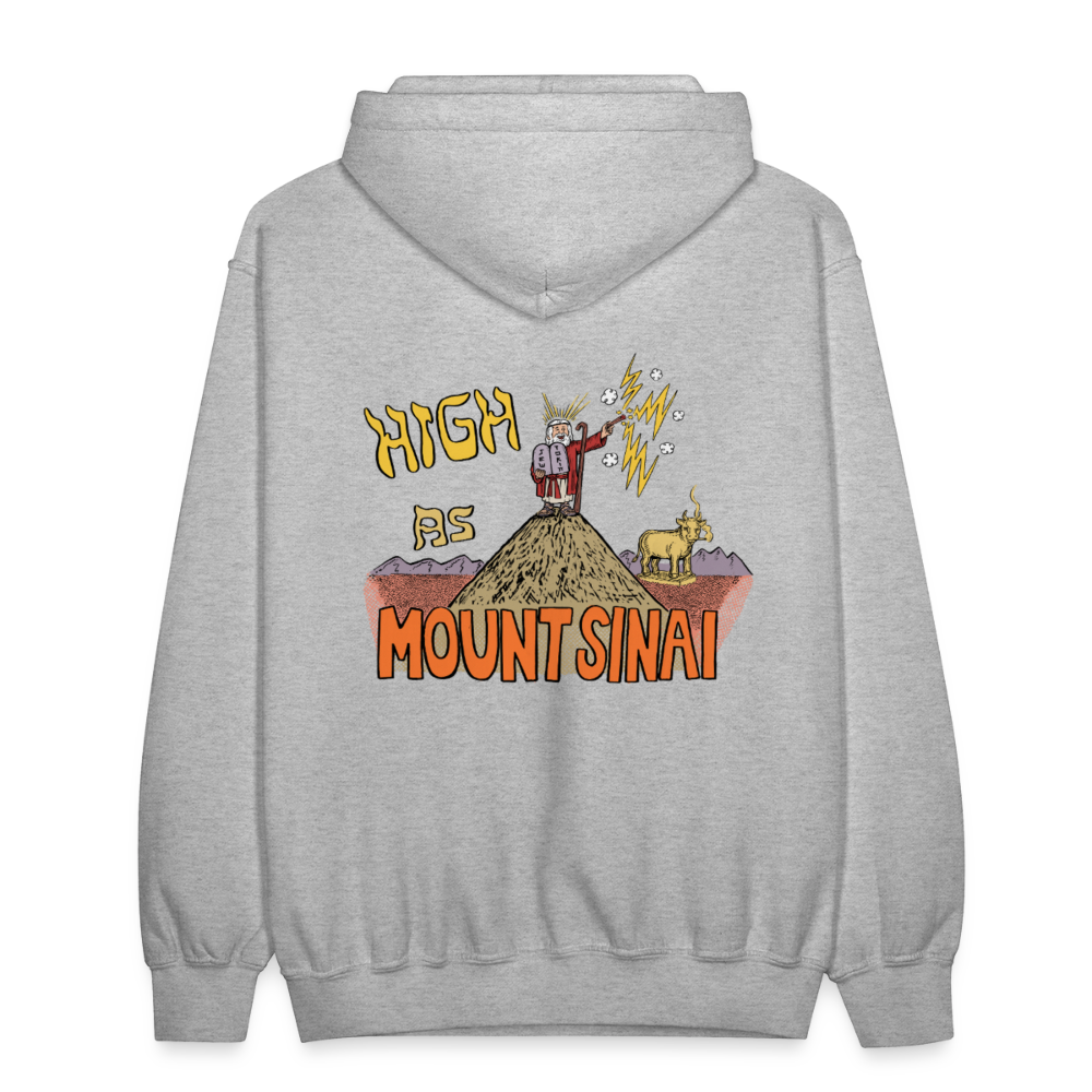 High as Mount Sinai Sweatshirt - heather gray