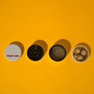 Tokin' Jew matzo Ball Soup Grinder arranged on a yellow background