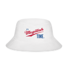 Megillah Time Bucket Hat - white