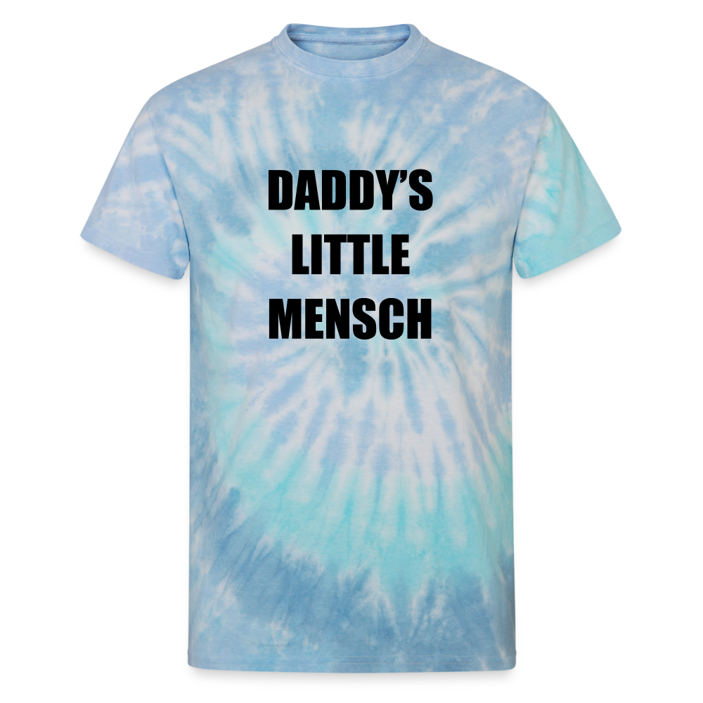 Daddy's Little Mensch - Limited Edition Tie Dye - blue lagoon