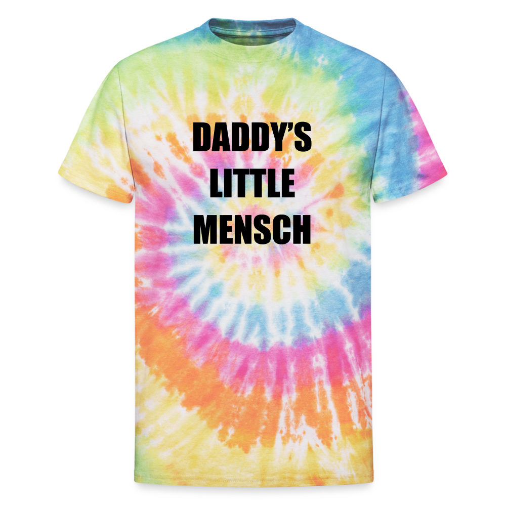 Daddy's Little Mensch - Limited Edition Tie Dye - rainbow