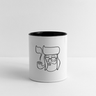 Chai Rabbi - Coffee Mug - white/black