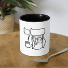 Chai Rabbi - Coffee Mug - white/black