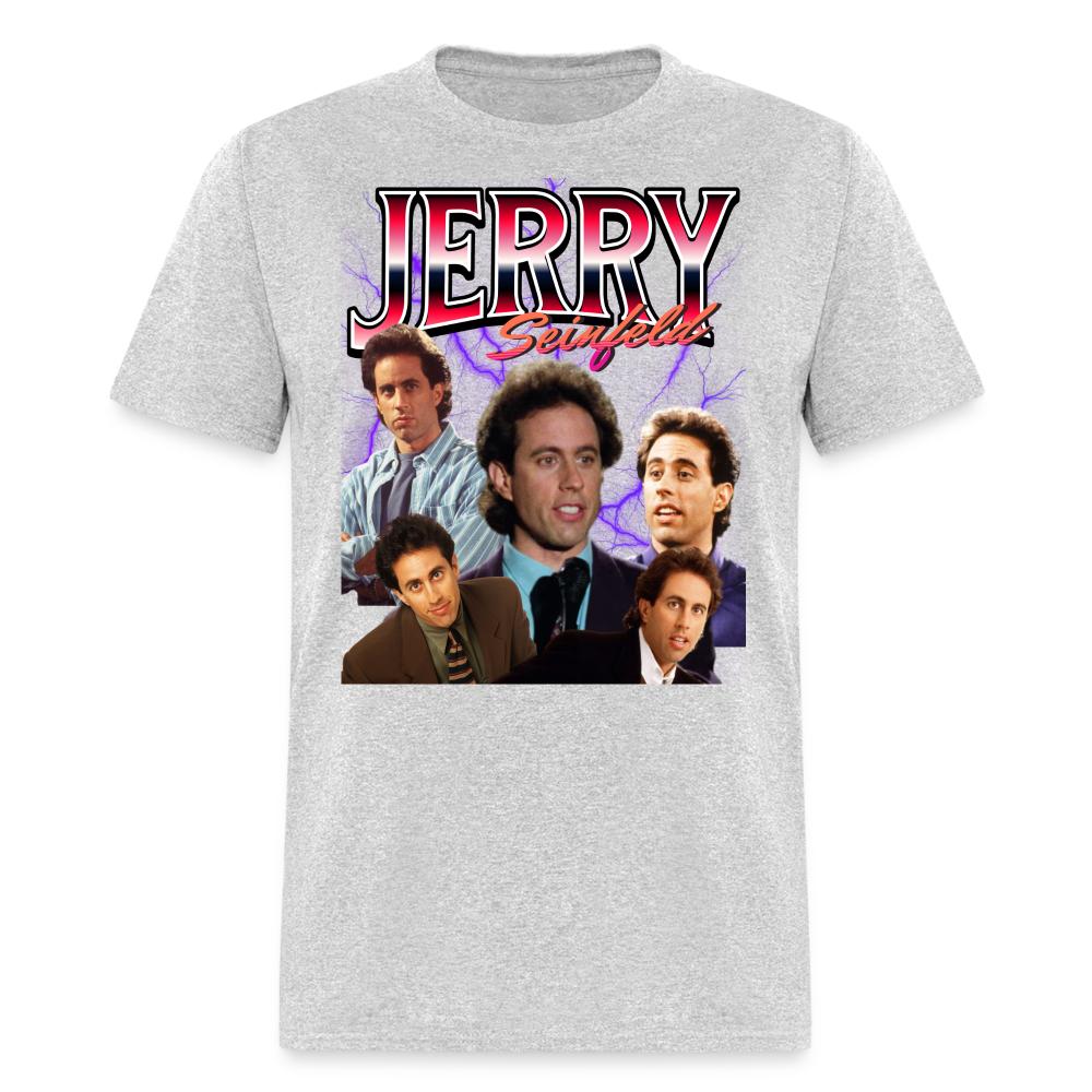 Jerry Seinfeld 90s Tee - heather gray