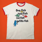 tokin jew one fish two fish tee